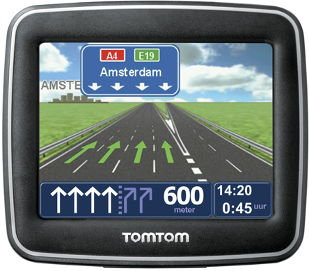 Rent a GPS car navigation TomTom rental